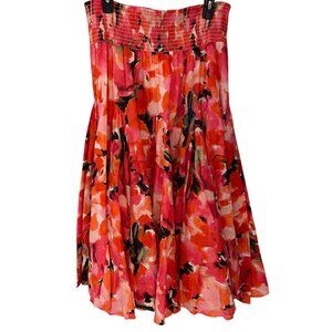 Chelsea & Theodore Womens Skirt Size XL Floral Garden Party Boho Cottagecore